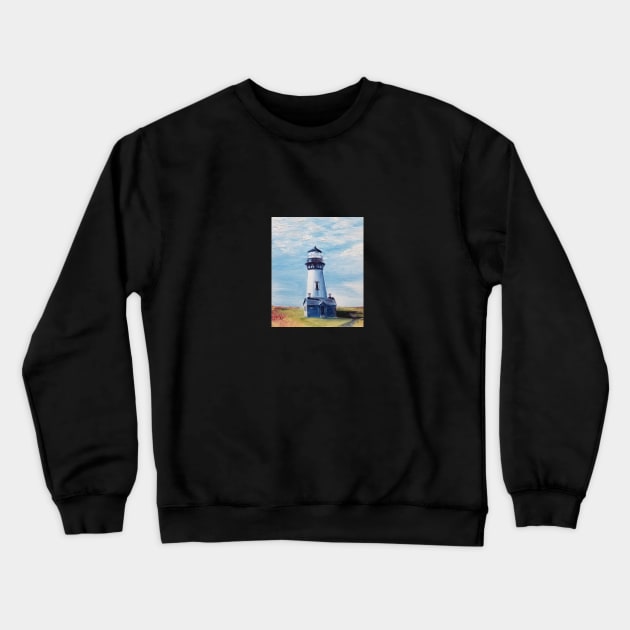 Newport Bay Lighthouse Crewneck Sweatshirt by MSerido